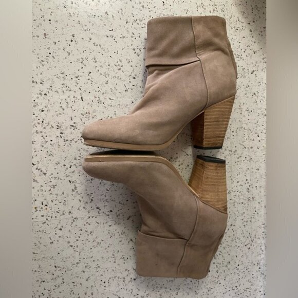 Rag & Bone Classic Newbury Bootie in brown Suede US 8./ EU 38 - Picture 7 of 11